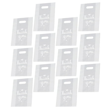 GOOHOCHY  50 Pcs Bakery Small Bulk Thickened Handbag Party Favor Bags