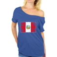 thumbnail image 1 of Awkward Styles Peru Flag Off Shoulder Shirt Women's Peru Baggy Shirt Peru Shirts for Women Peruvian Soccer Gifts for Her Peru 2018 Dolman Top Gifts from Peru Cute Peru Baggy Tshirt, 1 of 4