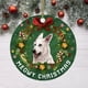 thumbnail image 1 of Navidad divertida decoración Navidad perro patrón colgante árbol de Navidad adornos Wmkox8yii fhajkh5062, 1 of 2