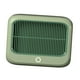 thumbnail image 4 of Calentadores eléctricos de ambiente para baño, mini calentador, silencioso, calefacción PTC, calentador de escritorio verde, 4 of 9