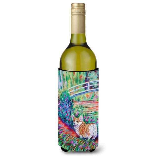 Abrazadera Aislante de Bebidas para Botellas de Vino Corgi Footbridge 7298LITERK Caroline's Treasures