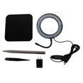 thumbnail image 2 of Floor Plant Grow Light Black 6 Inch USB Full Spectrum Led Dimmable Timer Floor Standing Halo Growing Lamp for Indoor US Plug 100‑240v, 2 of 5