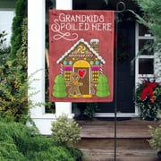 Grandkids spoiled here - Garden Flag