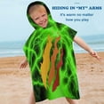 thumbnail image 6 of Prestonplayz Hooded Towel for Kids - Toddler Bath Towel Kids Beach Towel with Hood, Girls Boys Pool Swim Cover-up Quick Dry, Microfiber Soft Poncho Towel, 6 of 8