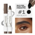 thumbnail image 2 of Eyebrow Pen, Angled Brow Brush, Eyebrow Pencils for Women, Natural Brow Pen, Hair-Like Strokes, 24hrs Long-Lasting, Waterproof, Smudge-Proof, Easy to Use, Multiple Uses, Gifts for Her, 2 of 6