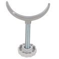 thumbnail image 1 of 1 Pc Alloy Guardrail Fitting Gate Fence Fixator Novel Fixing Accessory (Silver), 1 of 8