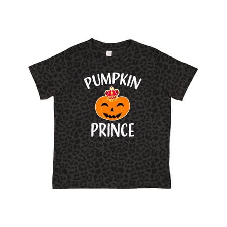 

Inktastic Pumpkin Prince with Crown Gift Toddler Boy Girl T-Shirt