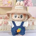 thumbnail image 4 of Ropa y accesorios para muñecas de peluche de 17 cm, minimuñecas de peluche, para muñecas ídolos de Corea del Kpop, Exo, Labubu, camisetas, pantalones, ropa, regalo para niños, 4 of 5