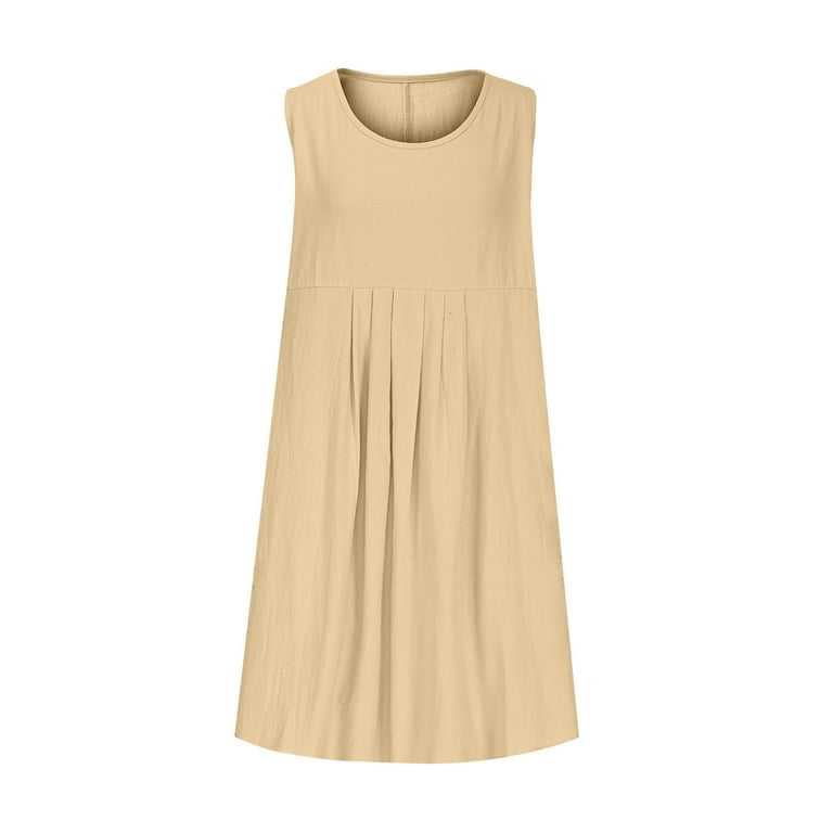 khaki linen maxi dress boohoo Women's Linen Full Pocket Detail Maxi Dress in Light Khaki | Size: 4