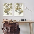 thumbnail image 3 of Stupell Industries Rustic Gingko Leaves Botanical & Floral Painting White Framed Art Print Wall Art, 24 x 30, Set of 2, 3 of 10
