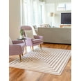 thumbnail image 4 of Rugs Sabrina Soto Casa Collection Eclectic Geometric Shag Pink Area Rug, 9' x 12', 4 of 9