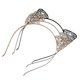 thumbnail image 4 of Cute Cat Ears Headband Christmas Party Supplies Alloy Material 1Pack, 4 of 5