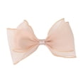 thumbnail image 3 of Boovnll Curtain Tiebacks, Sheer Organza Bow Window Drape Holdbacks, No Drill Cute Curtain Tie Backs for Sheer Curtain Bedroom Living Room,6x4in, 3 of 7