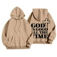 thumbnail image 3 of SIYUDAN Women's Hoodies Sweatshirts Christian Sweatshirts Graphic Letter Print Sweatshirt Oversized Pullovers For Women Womens Winter Tops Teens Clothes, 3 of 3