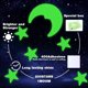 thumbnail image 4 of ZHAOCHENG Paquete de pegatinas de estrellas para techo que brillan en la oscuridad con 201 estrellas luminosas 3D, 4 of 5