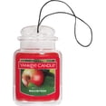 thumbnail image 2 of Yankee Candle Car Jar Ultimate Hanging Car Air Fresheners, Macintosh, 0.96 oz (Pack of 4), 2 of 4