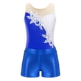 thumbnail image 3 of YEAHDOR Kids Girls Sequins Faux Diamonds Adorned Ballet Dance Gymnastics Leotard,Sizes 4-16, 3 of 7