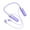 Purple, variant on Matoen Bone Conduction Headphones Intelligent Digital Display Wireless Hanging Neck Bluetooth Sport Earphones for Running, Cycling, Workout