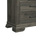 thumbnail image 6 of Hyde Queen Sleigh Storage 3PC Bedroom Set in Charcoal, 6 of 9