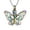 Colorful-White, variant on Personlized Butterfly Cremation Jewelry for Ashes Urn Necklace Lockets for Human Ashes Pendent for Ashes and Chain Memorial Jewelry for Women Men