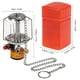 thumbnail image 1 of Outdoor Portable Camping Gas Lantern Piezo Ignition Mini Gas Tent Lamp Light with 3 Mantles and Adapter, 1 of 5