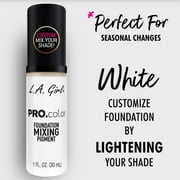 LA Girl Pro.Color Foundation Mixing Pigment - White