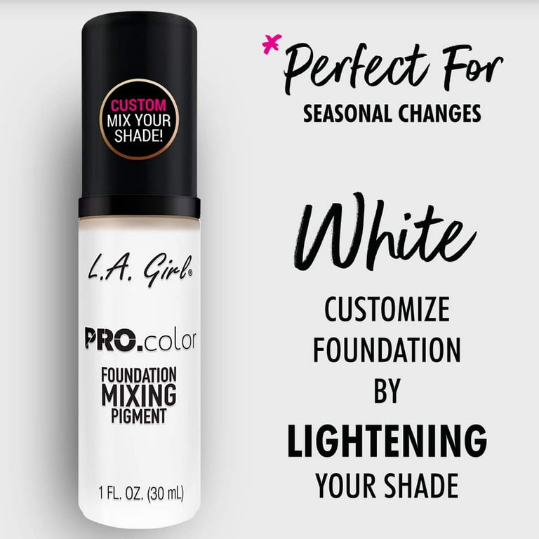 LA Girl Pro.Color Foundation Mixing Pigment - White