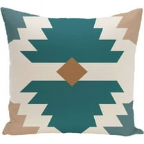 Simply Daisy 16" x 16" Mesa Geometric Print Pillow