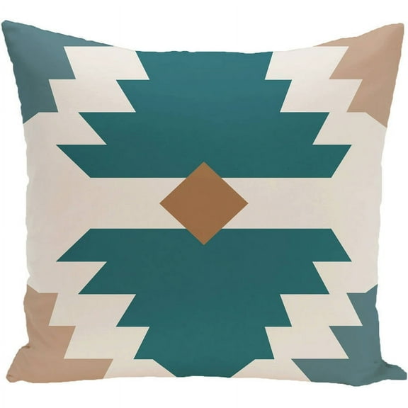 Simply Daisy 16" x 16" Mesa Geometric Print Pillow
