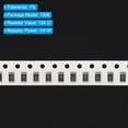 thumbnail image 4 of Unique Bargains 1206 Chip Resistor 12K Ohm 1/4W 1% Surface Mount Device Resistor 100 Pack, 4 of 5