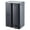 black, variant on 16 Gallon 3-Compartment Kitchen Trash Can with Lid – Stainless Steel Garbage Can with Foot Pedal & Removable Inner Buckets, Trash and Recycle Bin Combo for Bathroom, Home Office – Black
