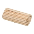 thumbnail image 1 of Unique Bargains 5/16 x 6 Inch Dowel Rods Wood Sticks Unfinished Wooden Dowel Rods Round Dowels Sticks 50 Pcs, 1 of 6