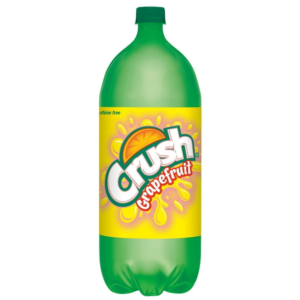 Crush CaffeineFree Grapefruit Soda, 2 L