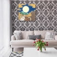 thumbnail image 4 of Epic Graffiti 'Moonlit Dragon' by Zigen Tanabe, Acrylic Glass Wall Art, 24"x24", 4 of 5
