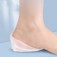 thumbnail image 3 of Tnobhg 2 Pairs Heavy Duty Heel Cups Relieve Pain Fatigue Honeycomb Design Soft Invisible Unisex Protection Heel Pads, 3 of 7