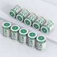 thumbnail image 2 of 10 PCS 1300mAh LS14250 Batteries 1/2 AA 3.6 Volt Lithium Battery for Dogwatch R9 Leash Dog Collar, Memory Back-up, Real-Time Clocks, Utility Metering er14250 Battery (Non Rechargeable), 2 of 5