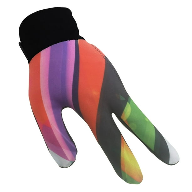 Guantes de billar Colamx para mano izquierda Estilo B antideslizantes