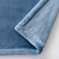 Better Homes & Gardens Luxury Velvet Plush Blanket, Blue, King, Adult/Teen