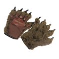 thumbnail image 3 of 1 Pair Werewolf Claw Gloves: Halloween Parties Supply - Furry Wolf Hand Accessories With Hairy Claws - Stage Performances Cosplay Gloves(Fingerless St, 3 of 3