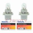 thumbnail image 3 of 2 pc Philips PC74CP Instrument Panel Courtesy Light Bulbs, 3 of 3