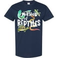 thumbnail image 3 of Inktastic Mother of Reptiles Cute Turtle, Lizards, Snake T-Shirt, 3 of 5
