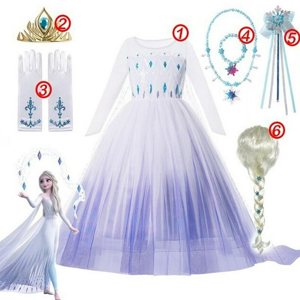 Robe elsa couronnement hotsell