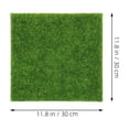 thumbnail image 2 of HEALEEP 3pcs Green Grass Mat PVC Artificial Turf Decorative Photography Props for Handicraft Enthusiasts, 2 of 8