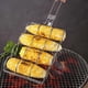 thumbnail image 5 of Rejilla plegable de acero inoxidable para asar maíz - Soporte versátil para barbacoa, diseño compacto, fácil de limpiar - Cocina al aire libre, camping, verduras/carne, 5 of 8