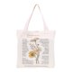 thumbnail image 2 of Bolsa de lona con cremallera de hombro Flores Arte (manzanilla) Likrtyny Para Estrenar, 2 of 9