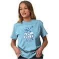 thumbnail image 3 of Polar Bear Power Icee Unisex Plus Size Graphic Tee Brisco Brands 3X, 3 of 3