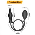 thumbnail image 4 of Expandir Inflable Anal Plug SM Estimulador de Ano Adultos Juguete Sexual, Material de Silicona Líquida Seguro para el Cuerpo Inflable Butt Plug Perineo Masajeador Juguetes Sexuales Anales para Mujeres, 4 of 9
