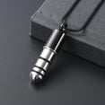 thumbnail image 2 of Cylinder Urn Necklace for Ashes Urn Cremation Jewelry for Ashes Cylinder Pendant Necklaces for Ashes, 2 of 6