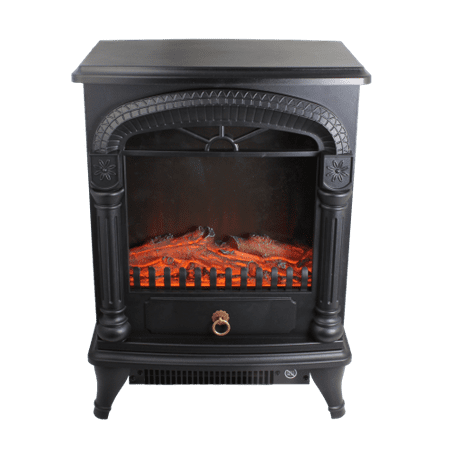 Comfort Zone Electric “Stove Style” Fireplace (Best Electric Stove Heater)