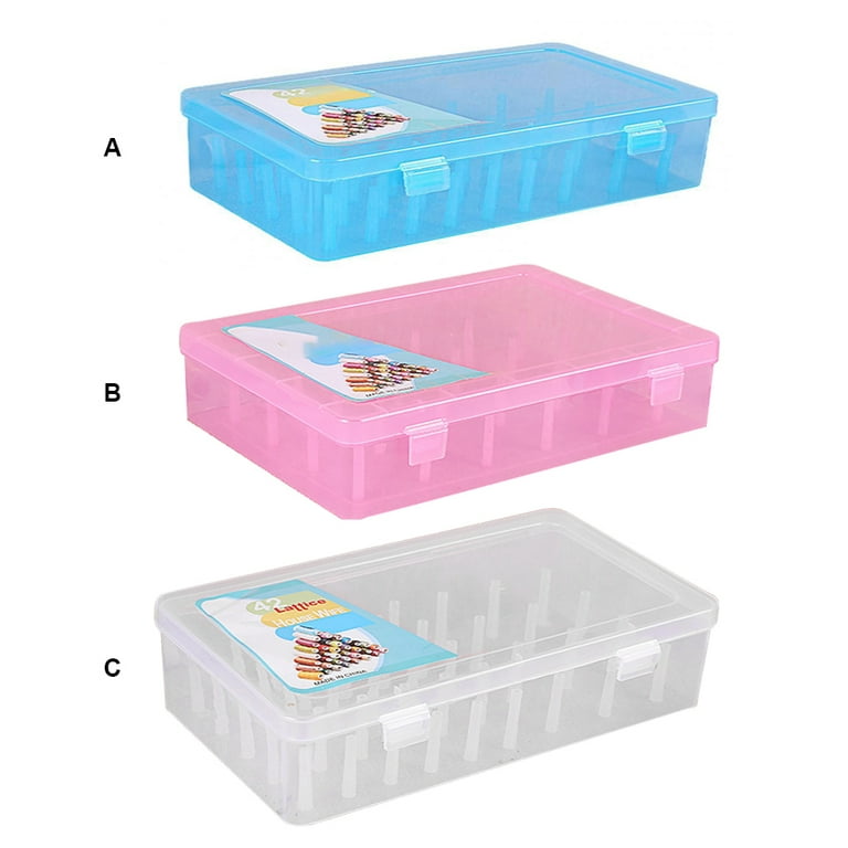 Isacord and Poly-X40 30 Spool Clear Stackable Thread Storage Box